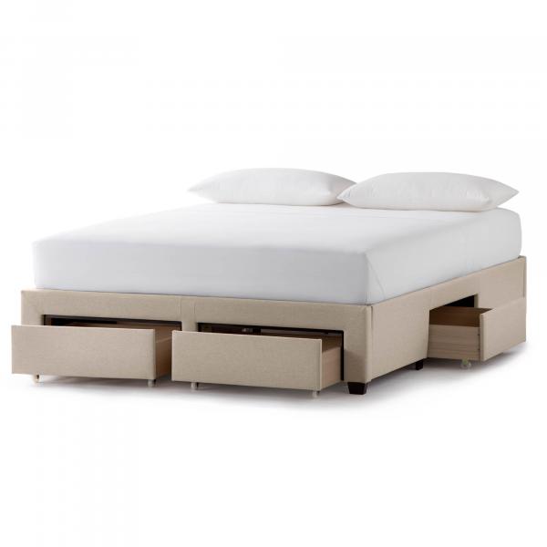 Watson Full Size Platform Bed Base Desert Color