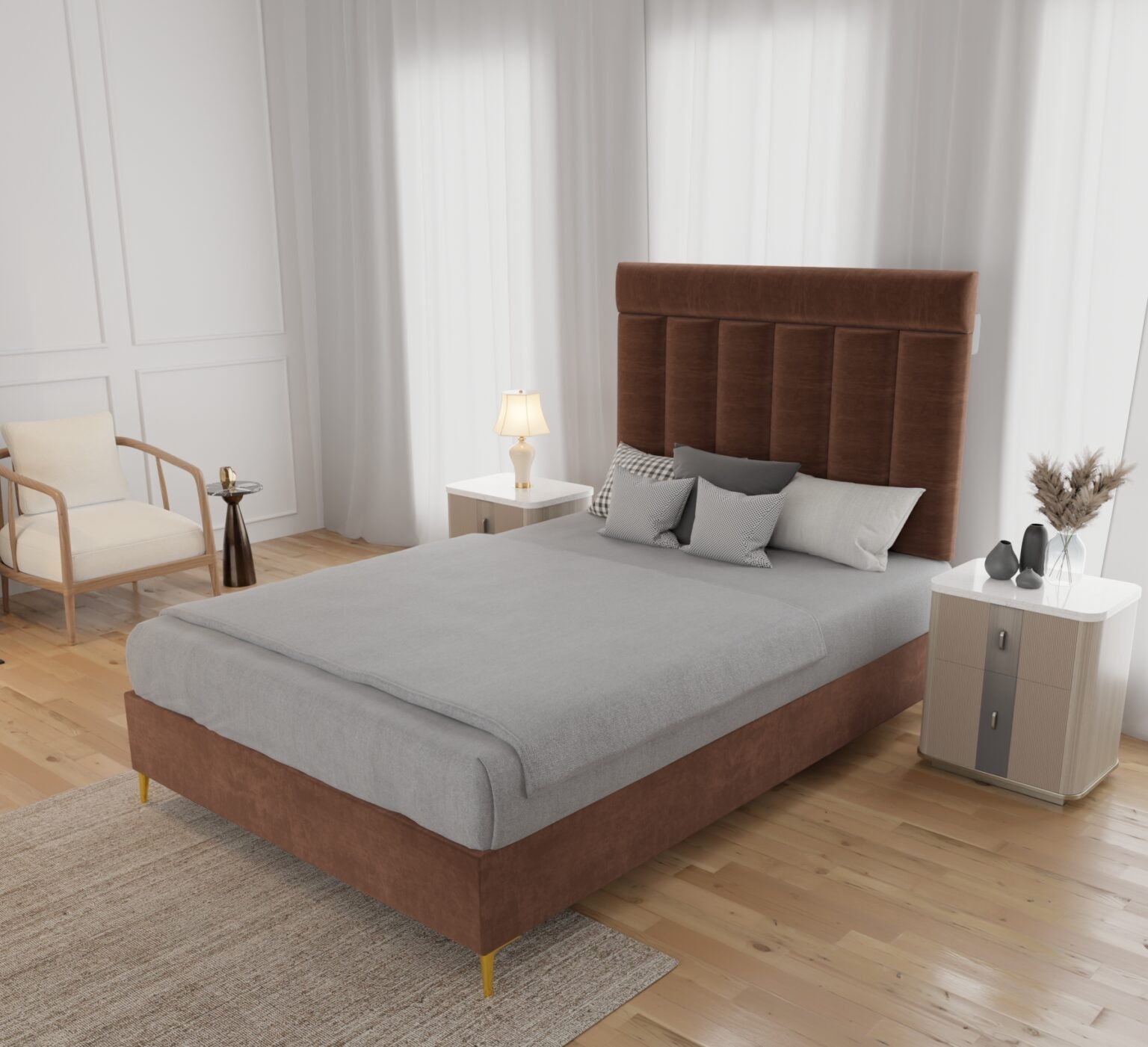 Luxeloom Designer Bed